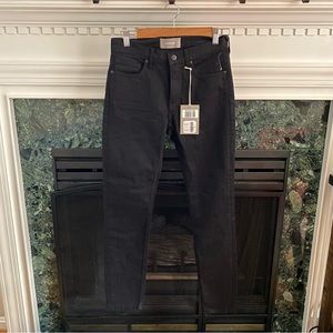 Everlane Mid-Rise Skinny Black Jean Size 26 NWT
